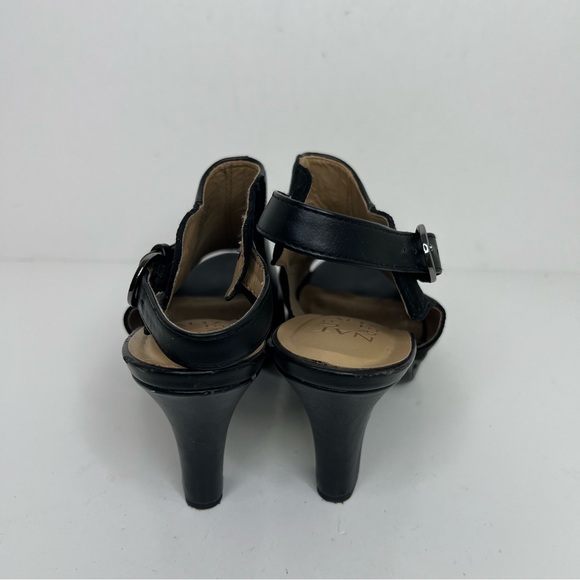 Naturalizer Black Women's Heeled Sandals Clogs Womens 8 - Picture 4 of 6